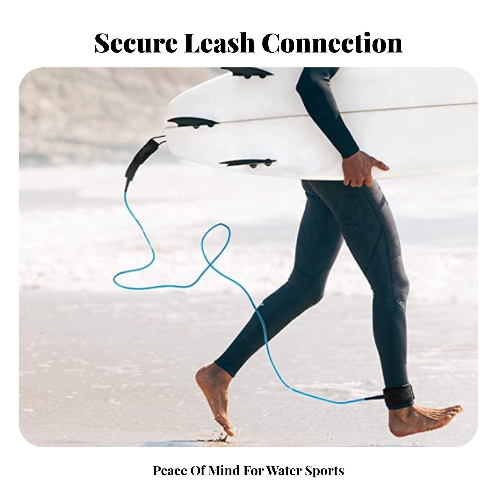Surfboard Leash Ankle - Leash da Surf Senza Nodi con
